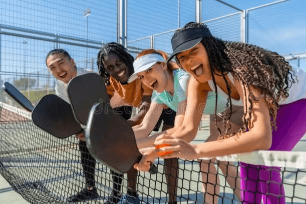 Beginner pickleball group in Nottingham